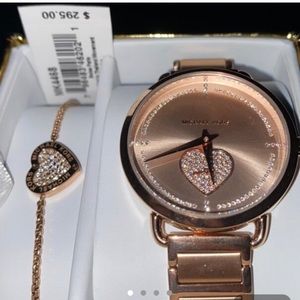 Michael kors rose gold watch
